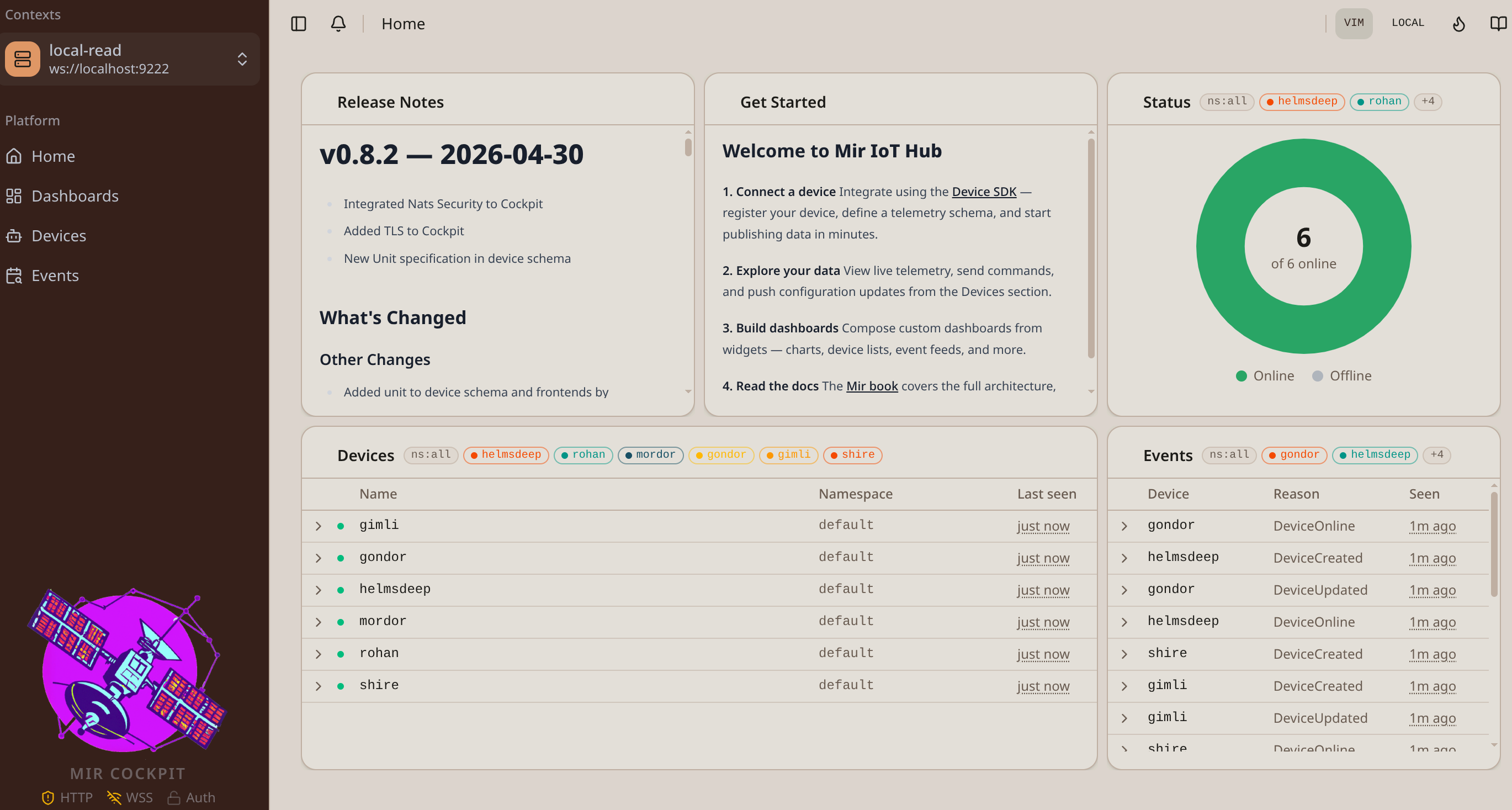 Grafana device explore